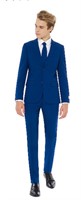 $80.00 Boys 10-16 OppoSuits Navy Royale Solid