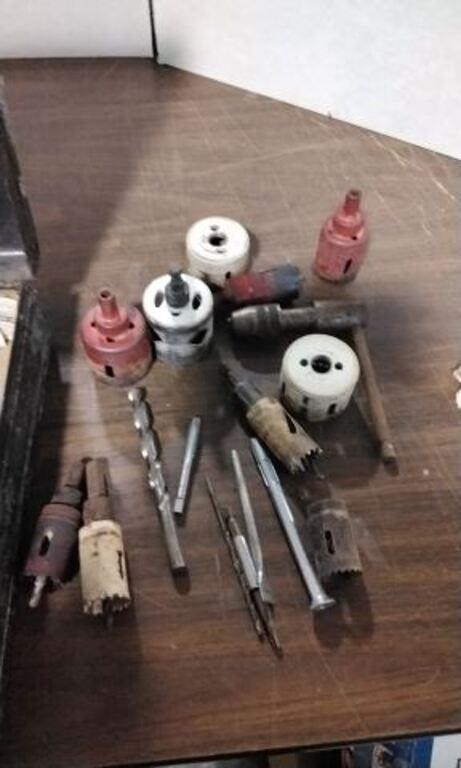 Assortment of drill bits