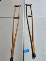 Vintage Crutches