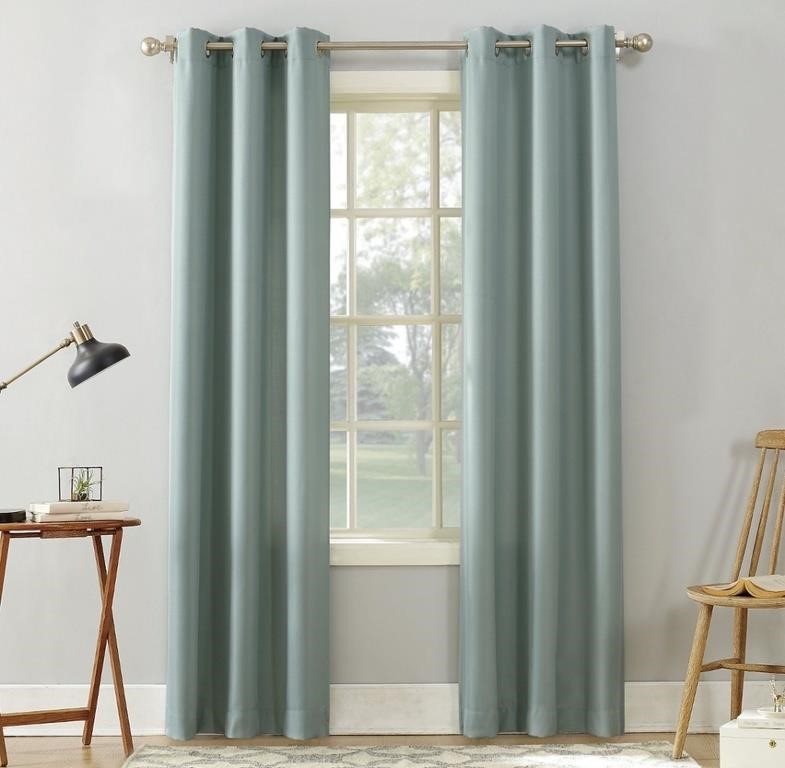 $60.00 2-Pk No 918 Casual Window Curtains ,40x95.