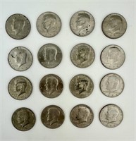 24  1973 & 74 Kennedy Half Dollars