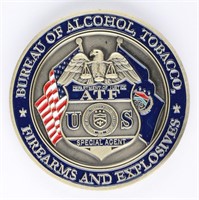 LAW ENFORCEMENT CHALLENGE COIN - ATF