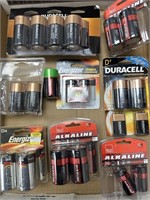 C, D & 9V Batteries