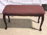 Vintage Queen Anne Style Bench