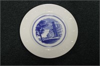 A Wedgwood Amherst College Plate