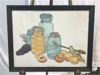 Framed "The Good Things" Print by C. Don Ensor