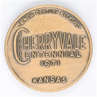 CHERRYVALE KANSAS COLLECTIBLE COIN