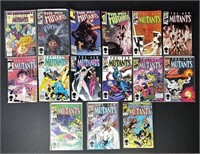 15 The New Mutants Comic Books