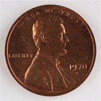 1970-S SMALL DATE LINCOLN CENT COIN