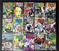 15 Alpha Flight Comic Books