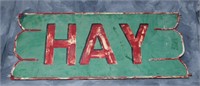 4 Foot Wood Hay Sign