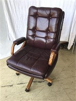 Oxblood Office Chair
