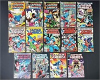 14 Captain America Comic Books