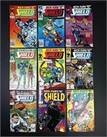 9 Nick Fury Agent of Shield Comic Books