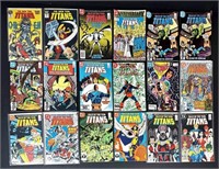 18 The New Teen Titans Comic Books