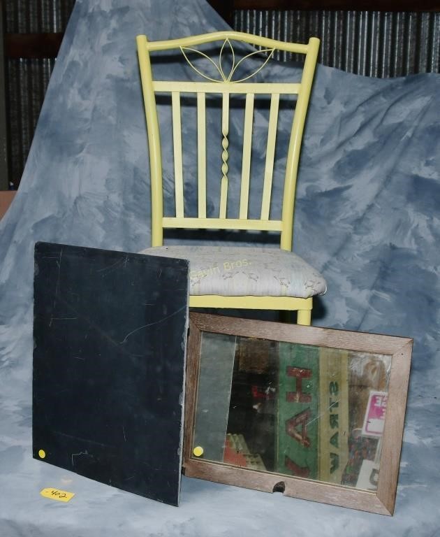 Slate, Mirror, Chair, Big Box