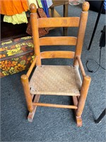 Vintage Childs rocking chair