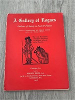 Vintage 1936 A Gallery of Rogues Book