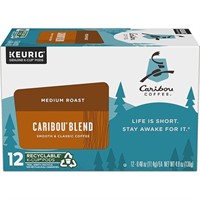 *Caribou Coffee Caribou Blend K-Cup-12Ct