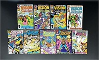 4 Vision & 5 Quasar Comic Books