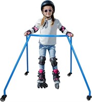 *Kids' 29.5" Tall Skate Trainer Rail, Blue*