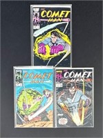 3 The Comet Man Comic Books
