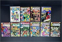 Marvel Age & Dr. Strange Comic Books