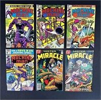 4 Machine Man & 2 Miracle Man Comic Books