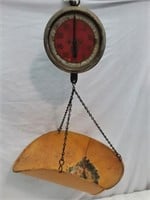 Antique John Chatillon 20lb Hanging Scale