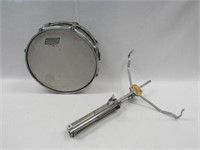 LUDWIG "GROOVERS" SNARE DRUM WITH STAND: