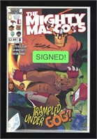 **SIGNED** MIGHTY MASCOTS COMIC BOOK