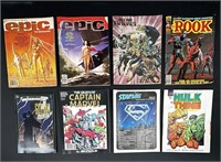8 Various Comic Books