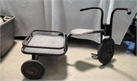 Antique Tricycle Trike with Platform