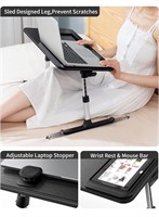 NEW $50 Laptop Bed Tray Desk Black