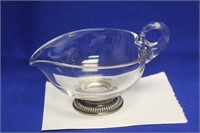 A Sterling Rim Bowl with Handle