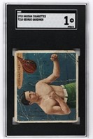 GRADED 1910 HASSAN GEORGE GARDINER BOXING CARD