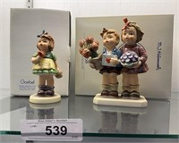 2 Nice Hummel Goebel German Figurines.