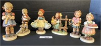 6 Nice Hummel Goebel German Figurines.