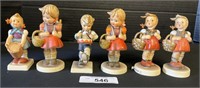 6 Nice Hummel Goebel German Figurines.