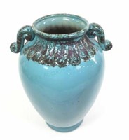 Glazed Ceramic Centerpiece Urn