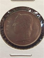 1963 Belgium coin