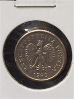 Foreign Coin Poland 1990