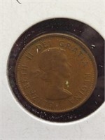 1962 Canadian coin