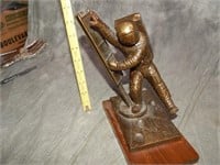 Rebechini Man on the Moon in Bronze or Brass 1969
