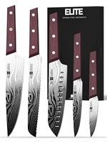 ($59) iPUREHOME® Kitchen Knives - Elite