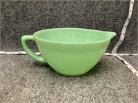 Fire King Green Oven Safe Bowl