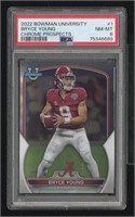 GRADED BRYCE YOUNG FOOTBALL CARD
