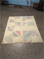 74" X 64" HANDMADE QUILT / LOOK AT PICS / SHIPS