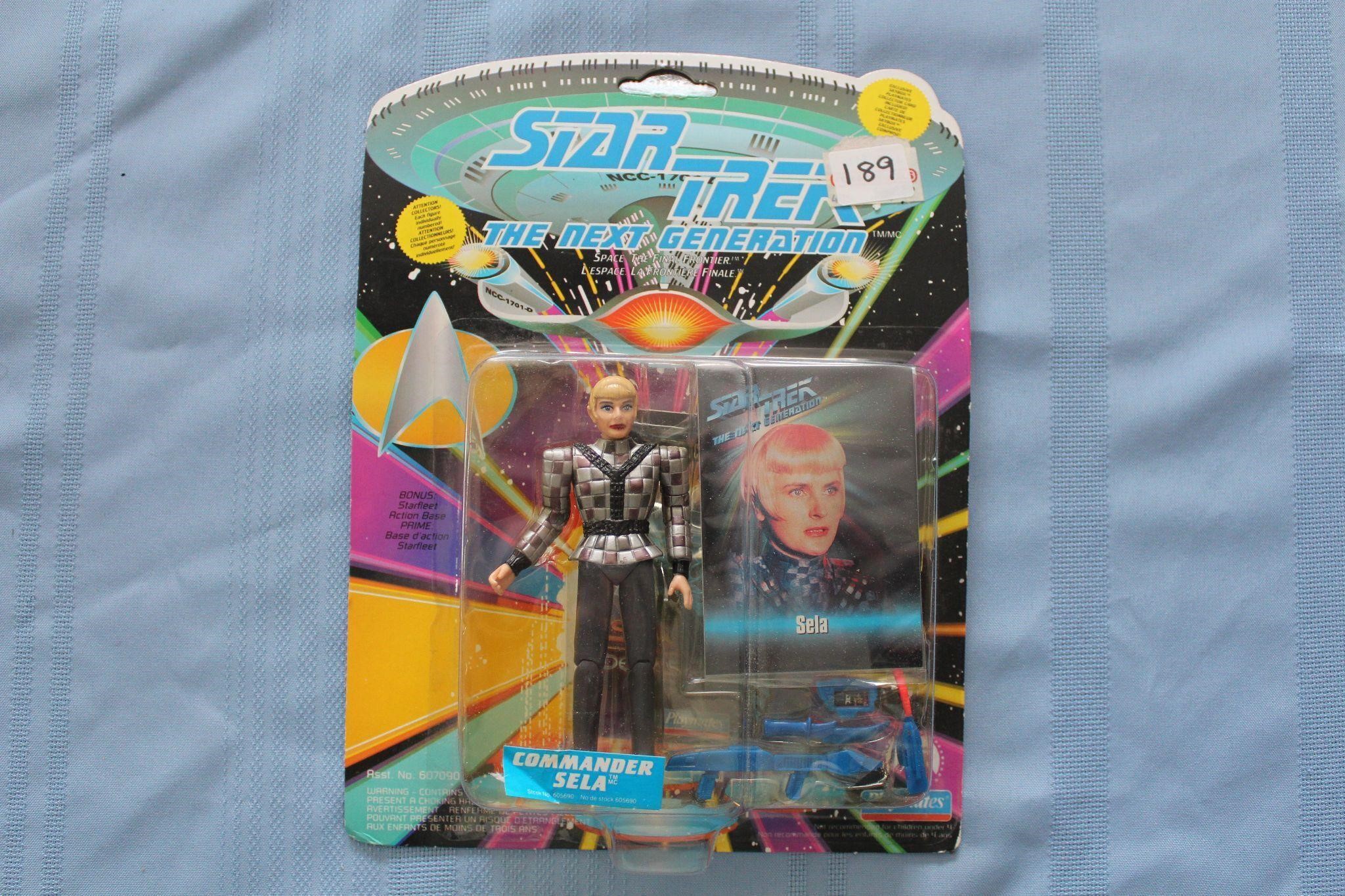 STAR TREK Commander Sela Playmates Collectible