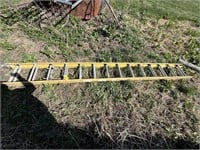 Yellow Extension Ladder